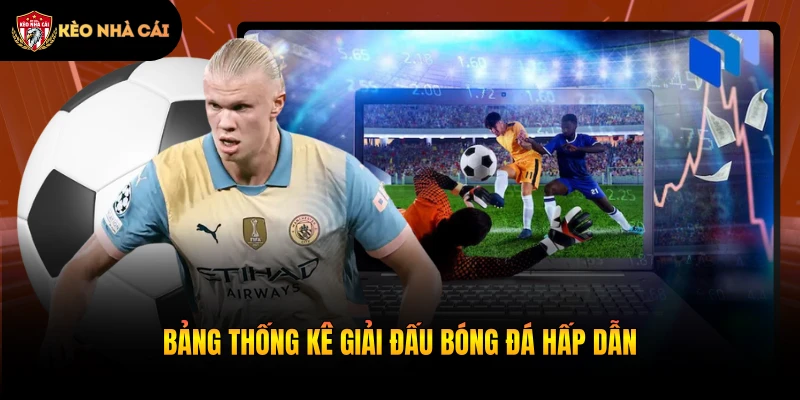 Bảng thống kê giải đấu bóng đá hấp dẫn