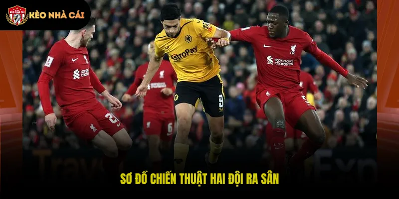 Sơ đồ chiến thuật hai đội ra sân